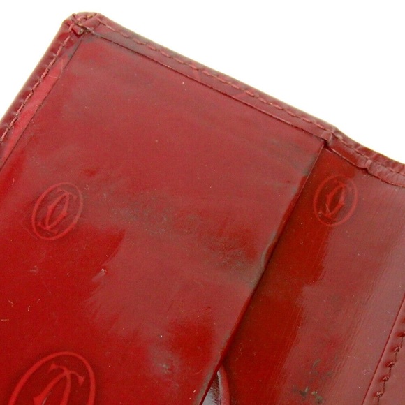 Authentic Cartier happy birthday 6 series key holder leather[Used] - Picture 7 of 12